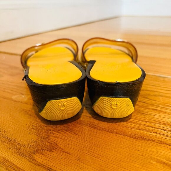 Authentic Salvatore Ferragamo Slides Size 8 B - Picture 13 of 16